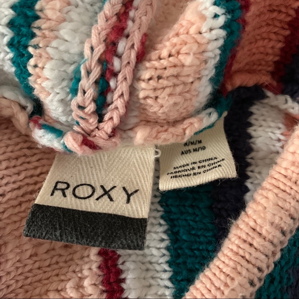 Roxy Beachy Patterned Hoodie - image 4